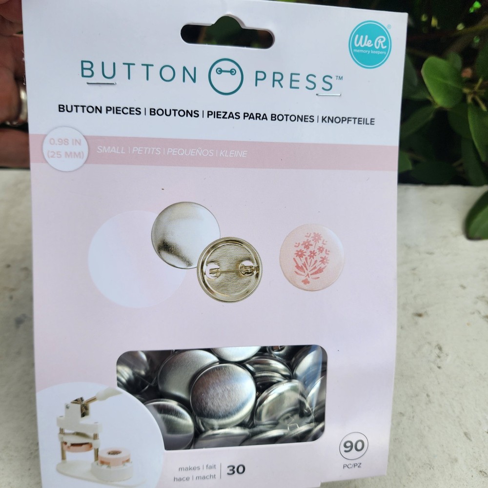 Button Press We R AMERICAN Crafts Makes 30 New
