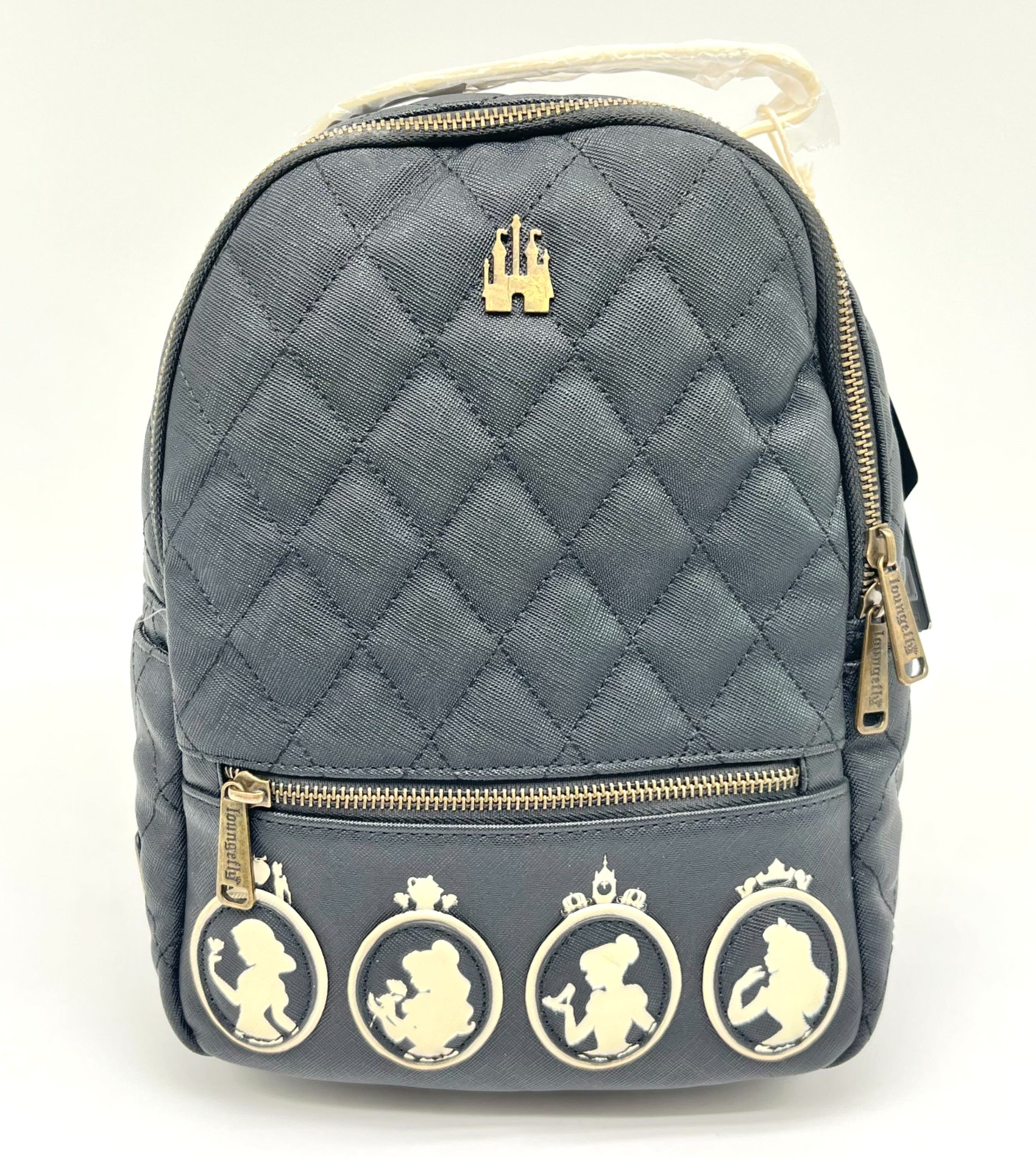 Disney Black White Loungefly Backpack Disney Princess Bag