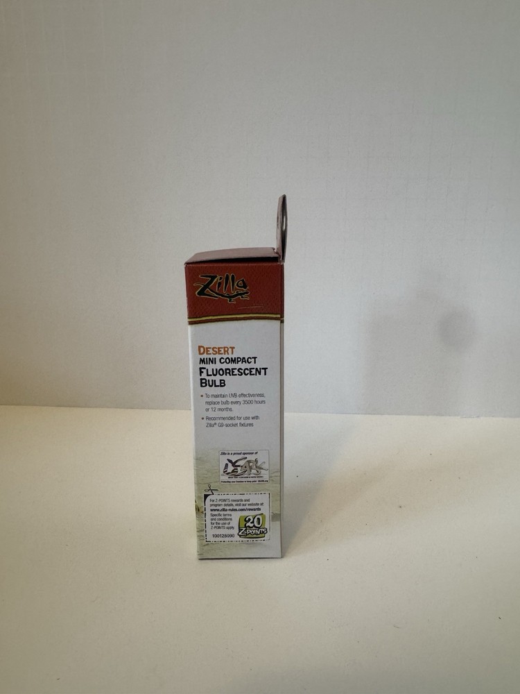 Zilla Mini Compact Fluorescent 2 Pack Desert and Tropical Bulbs