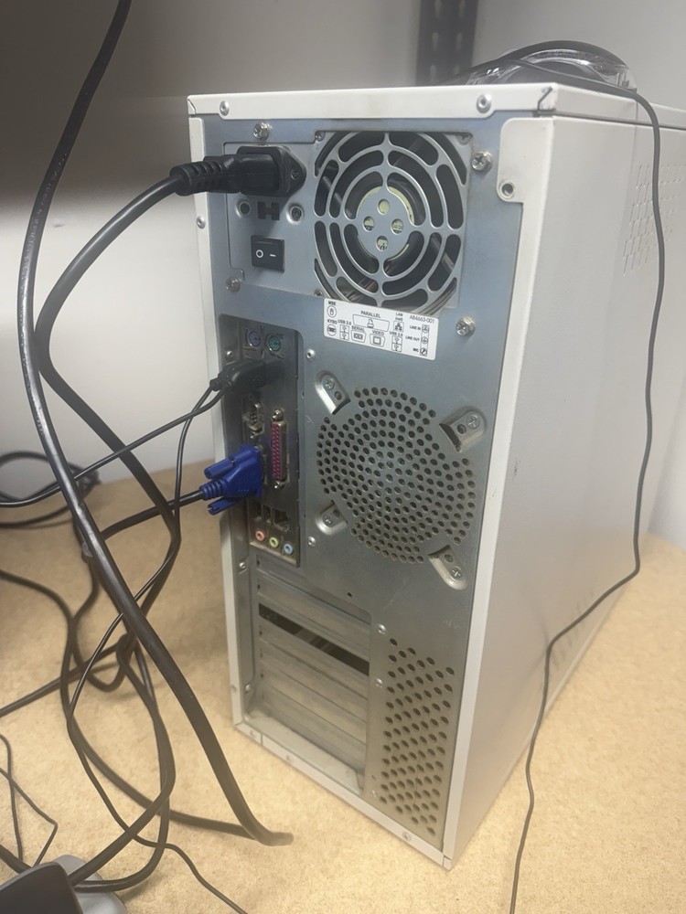 Vintage All PCI Slots Desktop Computer