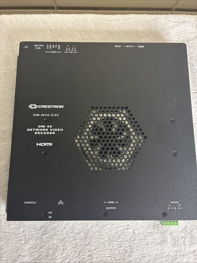 Crestron DM-NVX-D30 HDR Network AV Decoder