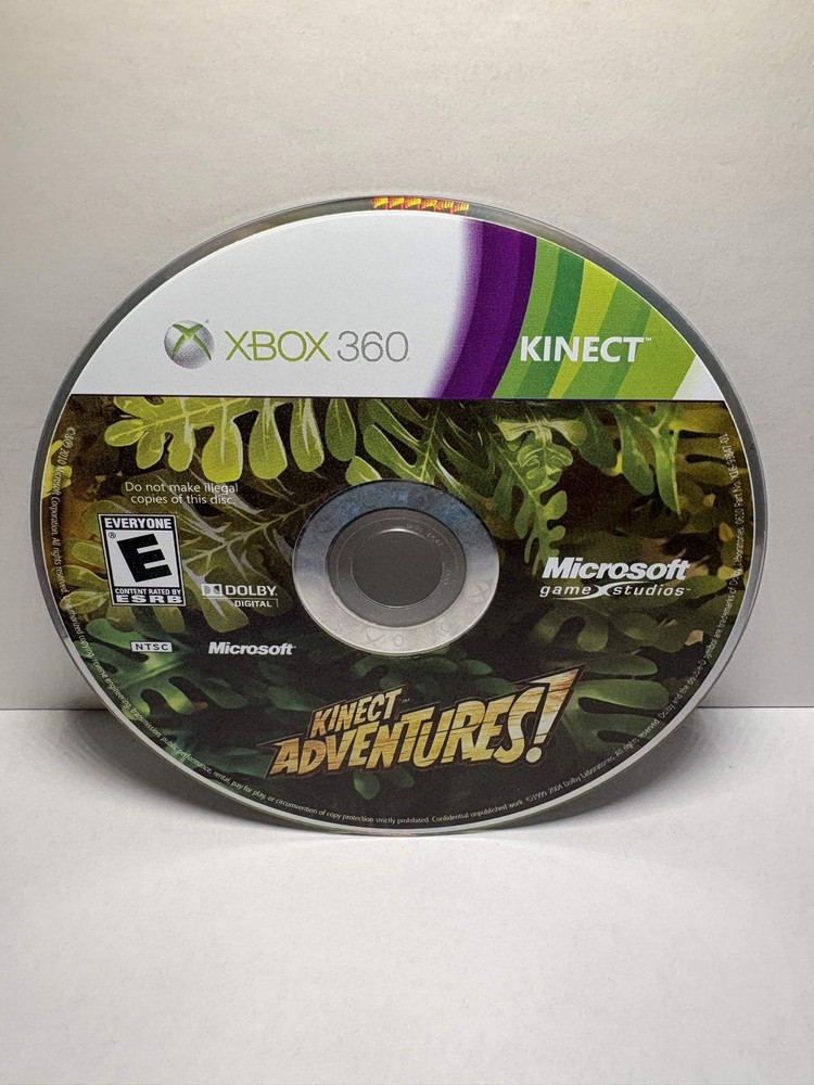 Kinect Adventures xbox 360  Working Disk only (untracked)