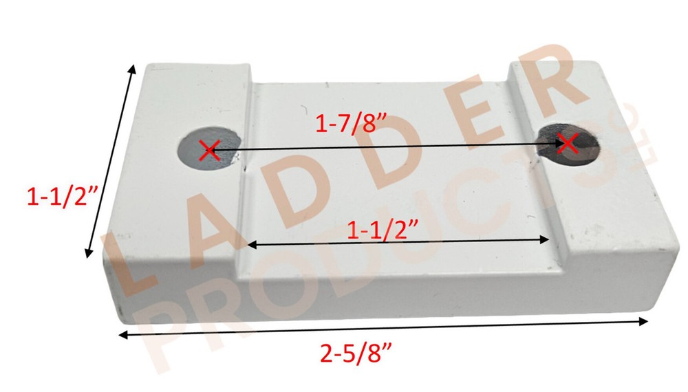 Prime Design ErgoRack Clamp Down Front Hook Plate Bracket CDR-8815