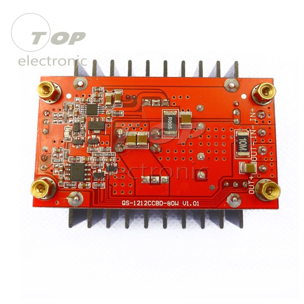 80W 12A Auto Boost Buck Regulator Module 10-35V to 1-35V Charging Module