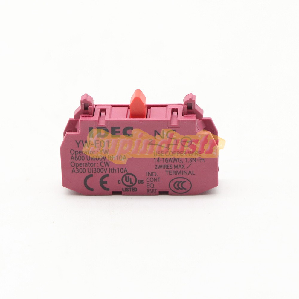 5Pcs IDEC Izumi push button switch contact YW-E01