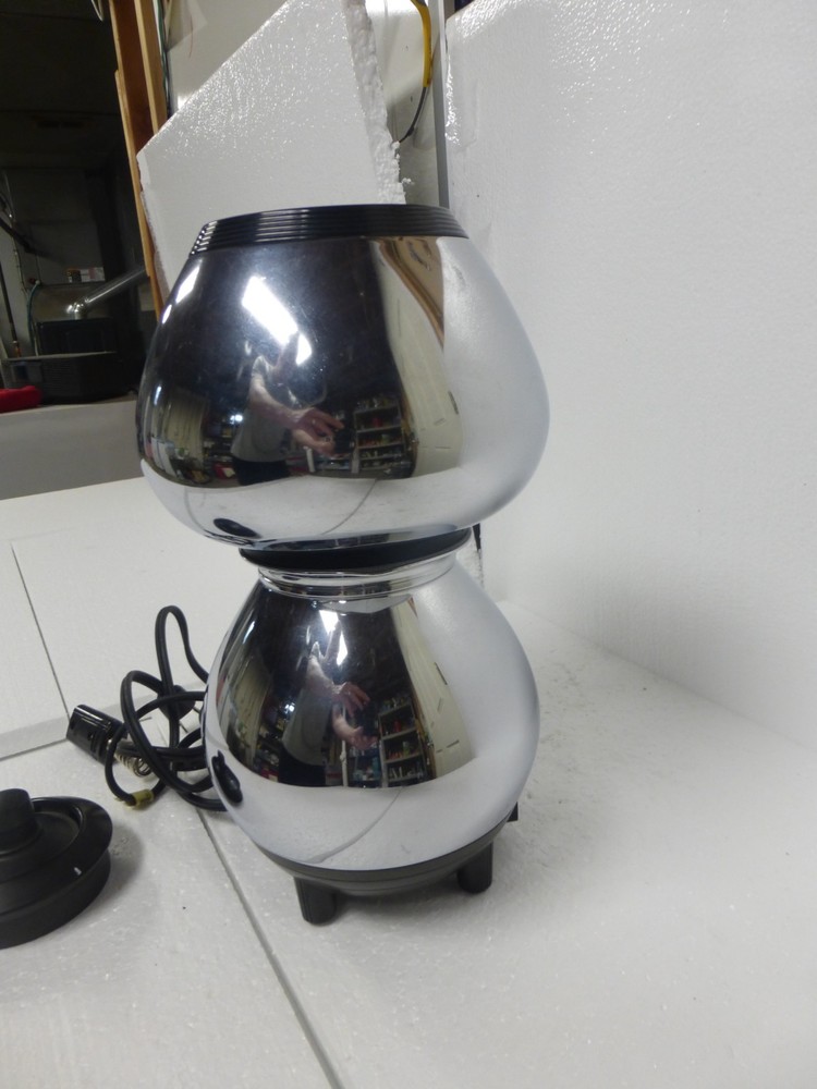 Vintage SUNBEAM COFFEEMASTER C30C Coffee Percolator Chrome Double Bubble