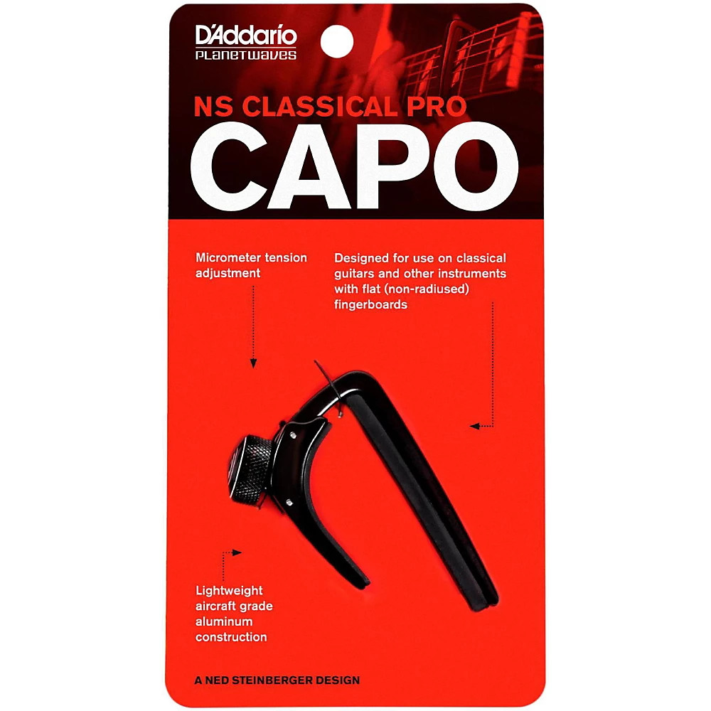D'Addario Planet Waves NS Classical Guitar Capo