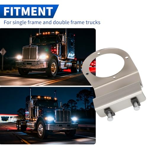 Watermelon Light Bracket Stainless Steel Universal Mount, Angled Straight 1pc