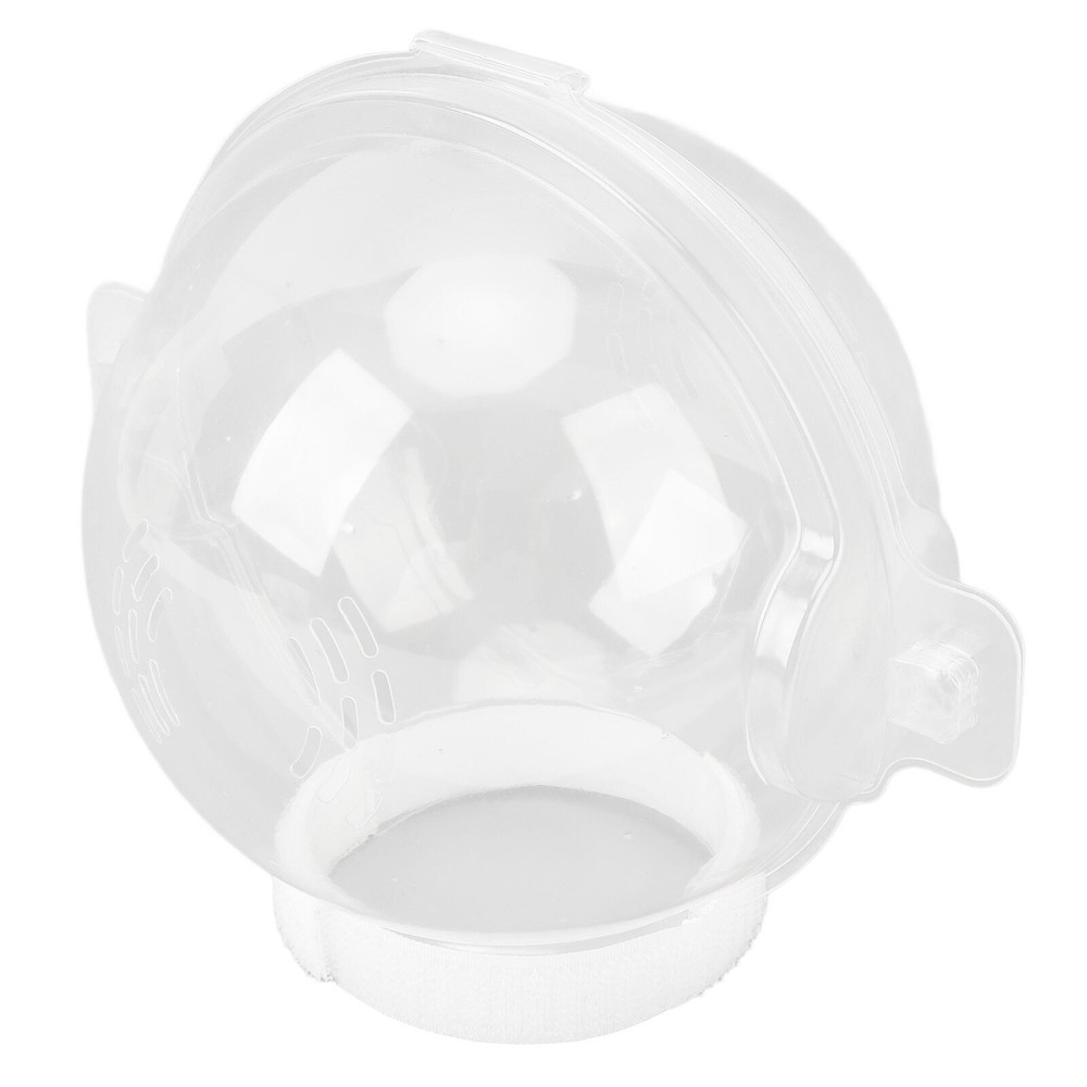 Cat Transparent Muzzle Breathable Prevent Biting Licking Adjustable Cat Hood