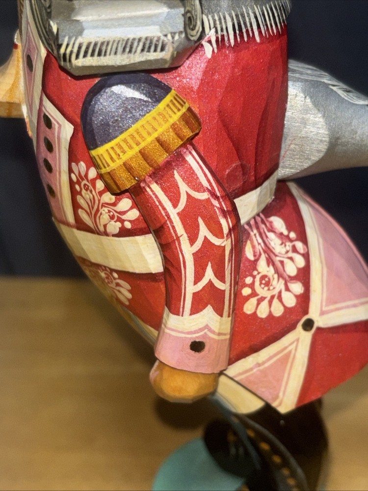 G. DeBrekht Masterpiece Collection Hand Carved Painted Nutcracker Signed Number