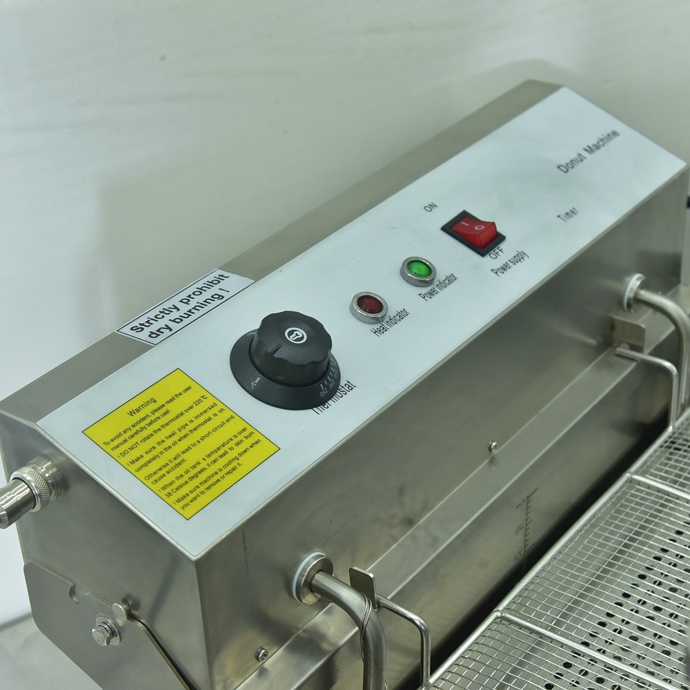 Kolice Commercial Automatic Frying Doughnut Maker Donut Machine 3 different mold