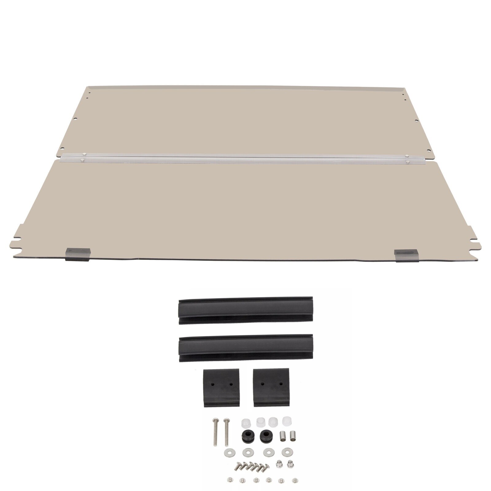 For EZGO Medalist TXT 1994-2013 Folding Golf Cart Tinted Windshield Windscreen