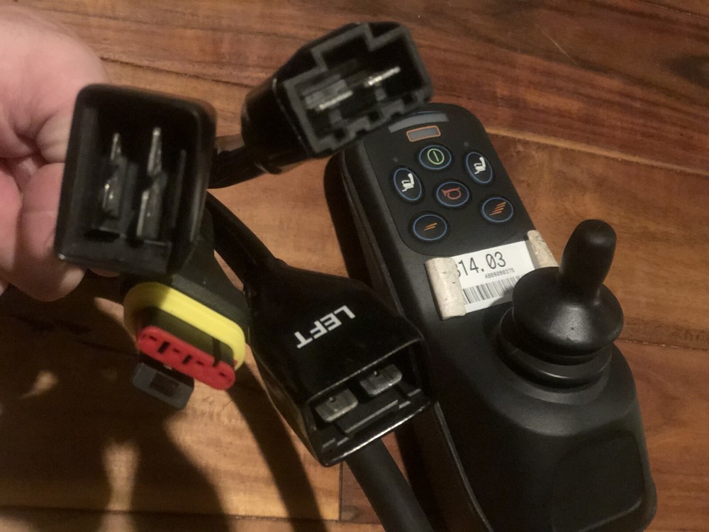Quickie 6 Key 50 Amp VSI Joystick Controller Flying Leads PG D50314.03