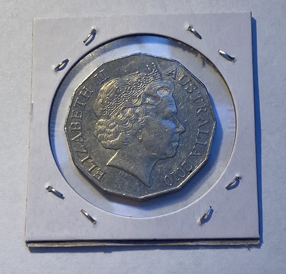 2010 Australia 50 Cent Coin A2