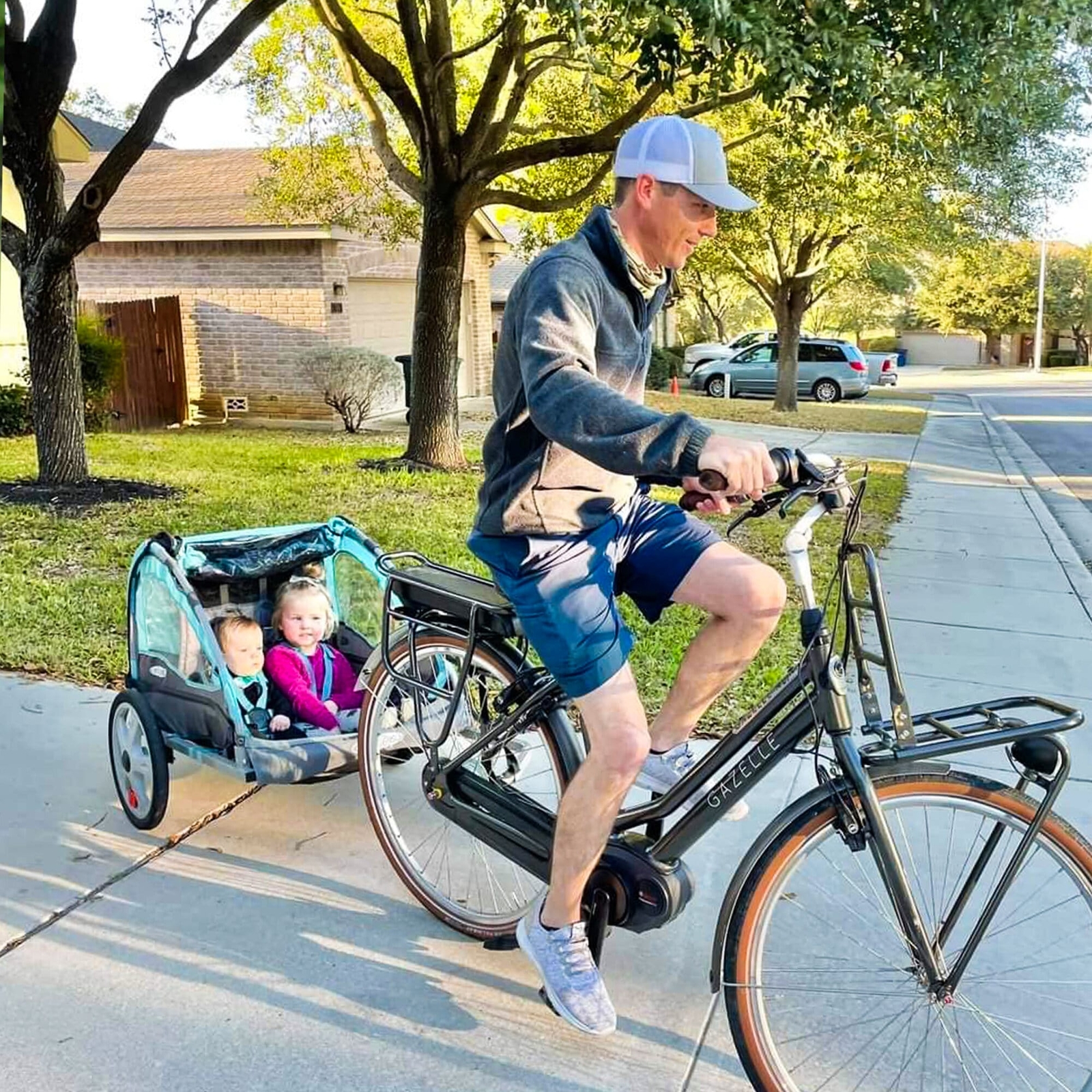 Anley Bike Trailer Coupler Hitch Connector - Bicycle Attachment Adapter for Kid