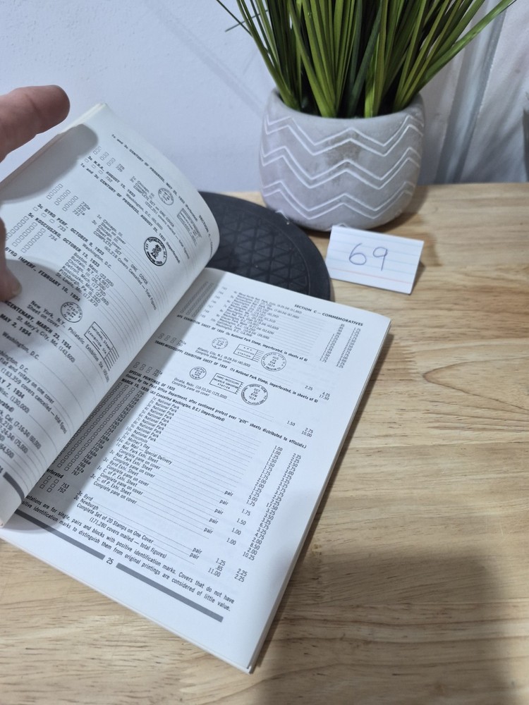 1974 Washington Press US First Day Covers Catalog 41st Ed. Paperback