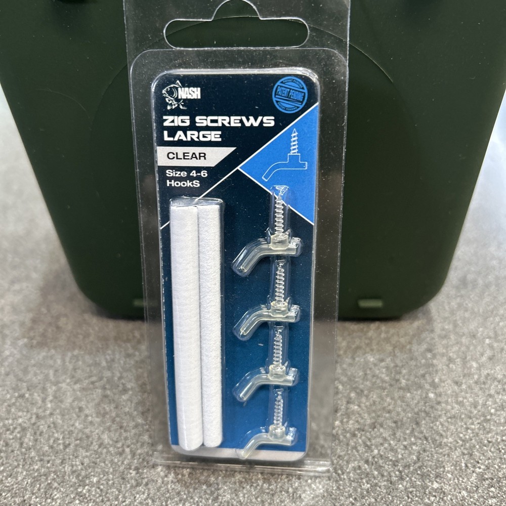 Nash Zig Screws Large White