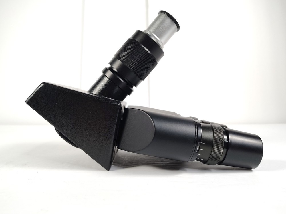 AmScope Trinocular Microscope Head with (2) 10X/18 Eyepieces - Black