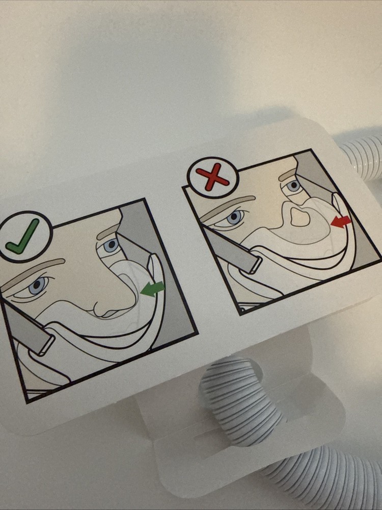 NEW AMARA VIEW REPLACEMENT FRAME WITH HOSE (NO HEADGEAR)