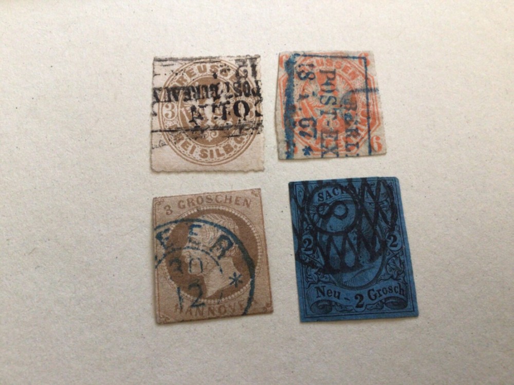 Germany early used stamps A16007