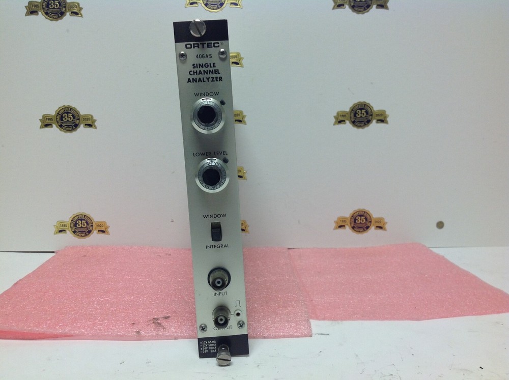 ORTEC NIM computer model # 406A S SIGNAL CHANNEL ANALYZER