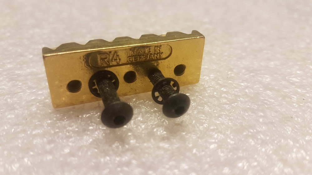 80's SCHALLER R 4 LOCKING NUT - GOLD