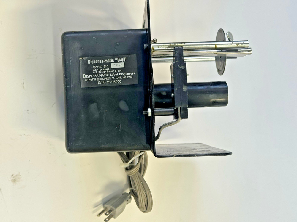 Dispensa-Matic U-45 Automatic Label Dispenser