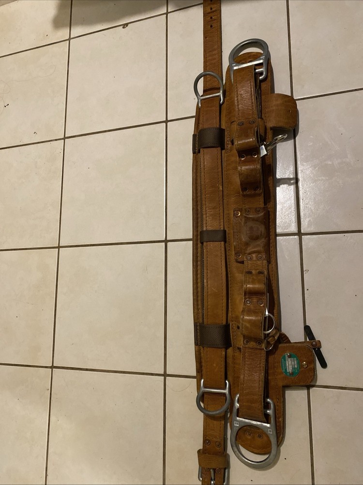 Buckingham Heritage Adjustable Belt,8ft Positioning Secondary, Pole Gaffs