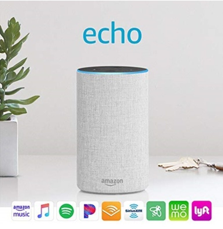 🔥 Amazon Echo 2nd Gen Alexa Smart Assistant Speaker, Sandstone | *ACBR