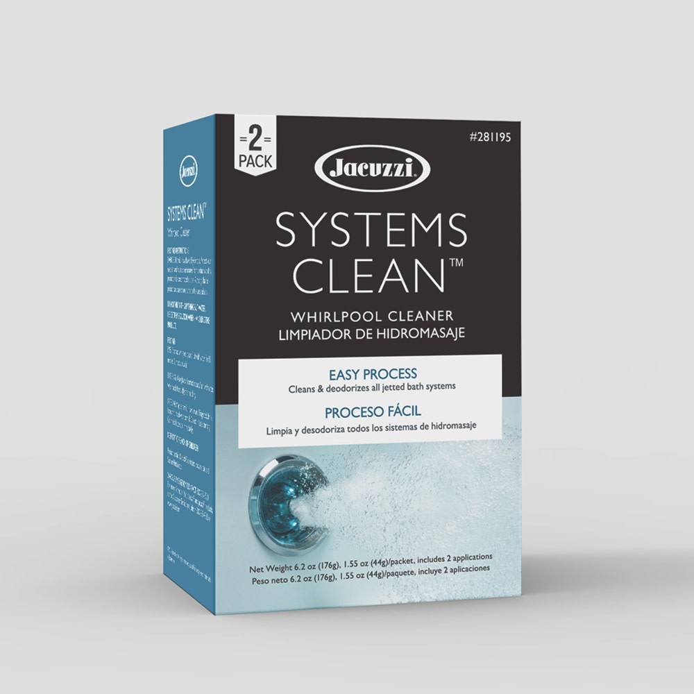 Jacuzzi LL20 Systems Clean Whirlpool Cleaner and Deodorizer for