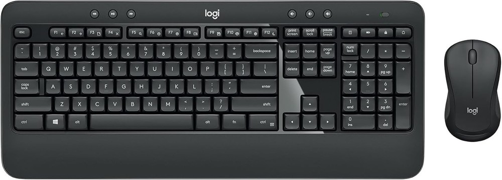 Logitech MK540 Advanced Wireless Keyboard and Mouse with Unifying USB-Reciever