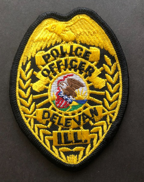 Delavan Illinois IL Police Sheriff Patch