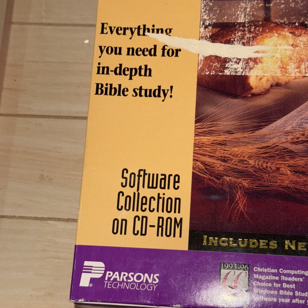 QuickVerse Deluxe Bible Reference Collection 4.0 PC CD religious study tools New