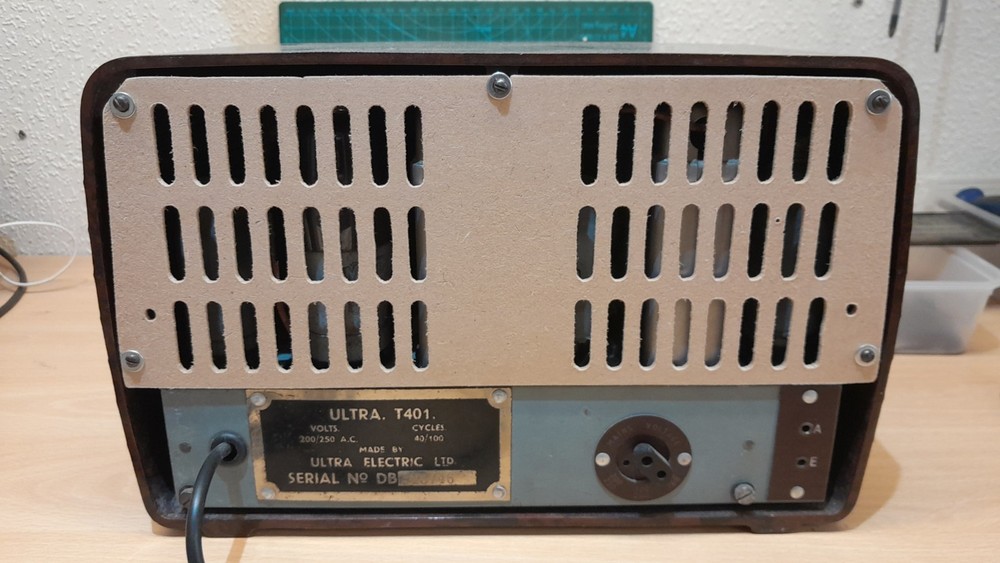 Ultra T401 radio replacement back panel