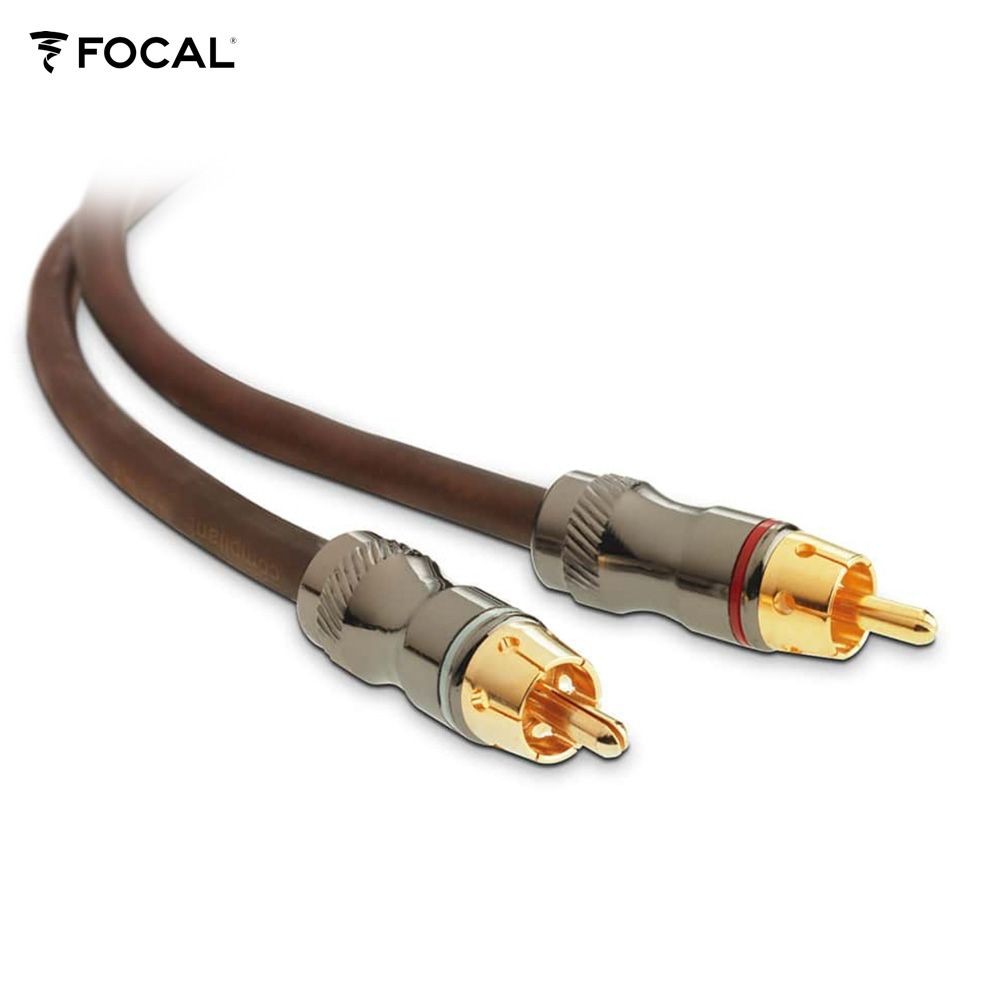 Focal ER5 Elite Stereo RCA Cable 5 M High Performance Triple Shielded