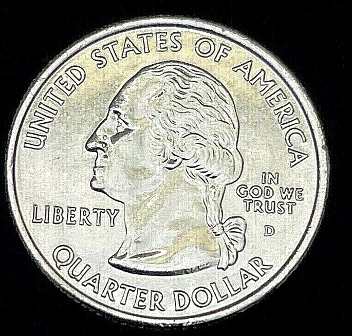 2003-D Platinum Plated Illinois State Quarter