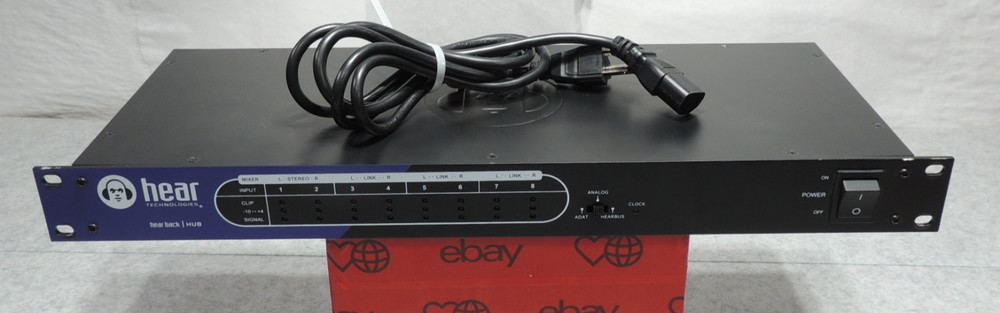 Hear Technologies | Hear Back Hub | HB-4PAK1-US | Rack Mountable