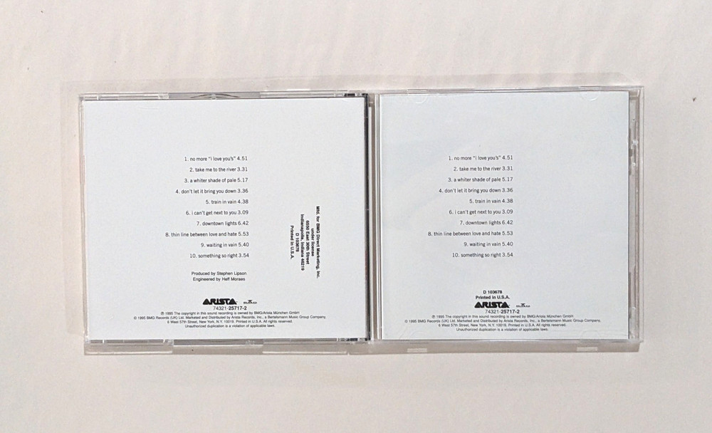 ANNIE LENNOX signed MEDUSA compact disc CD Autograph EURYTHMICS coa