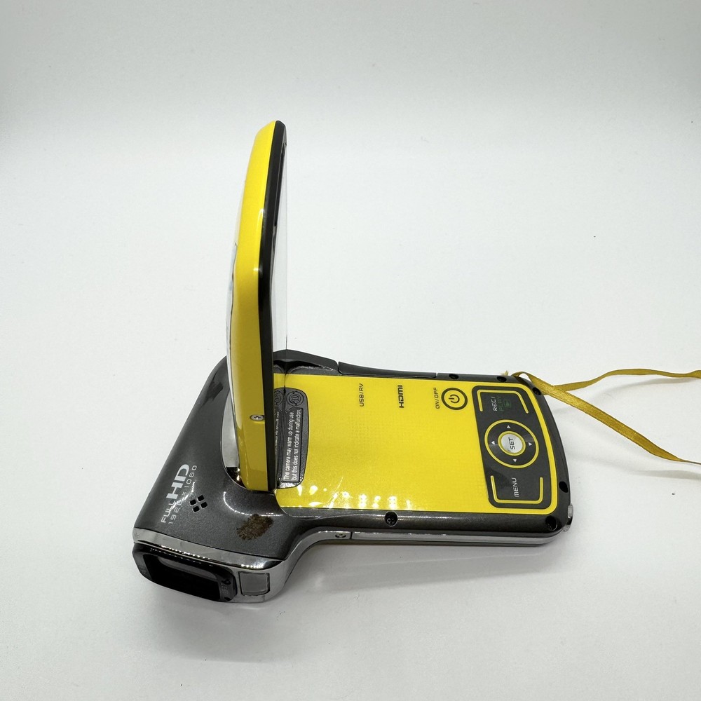 Sanyo Xacti VPC-CA102 Yellow Camera Waterproof HD