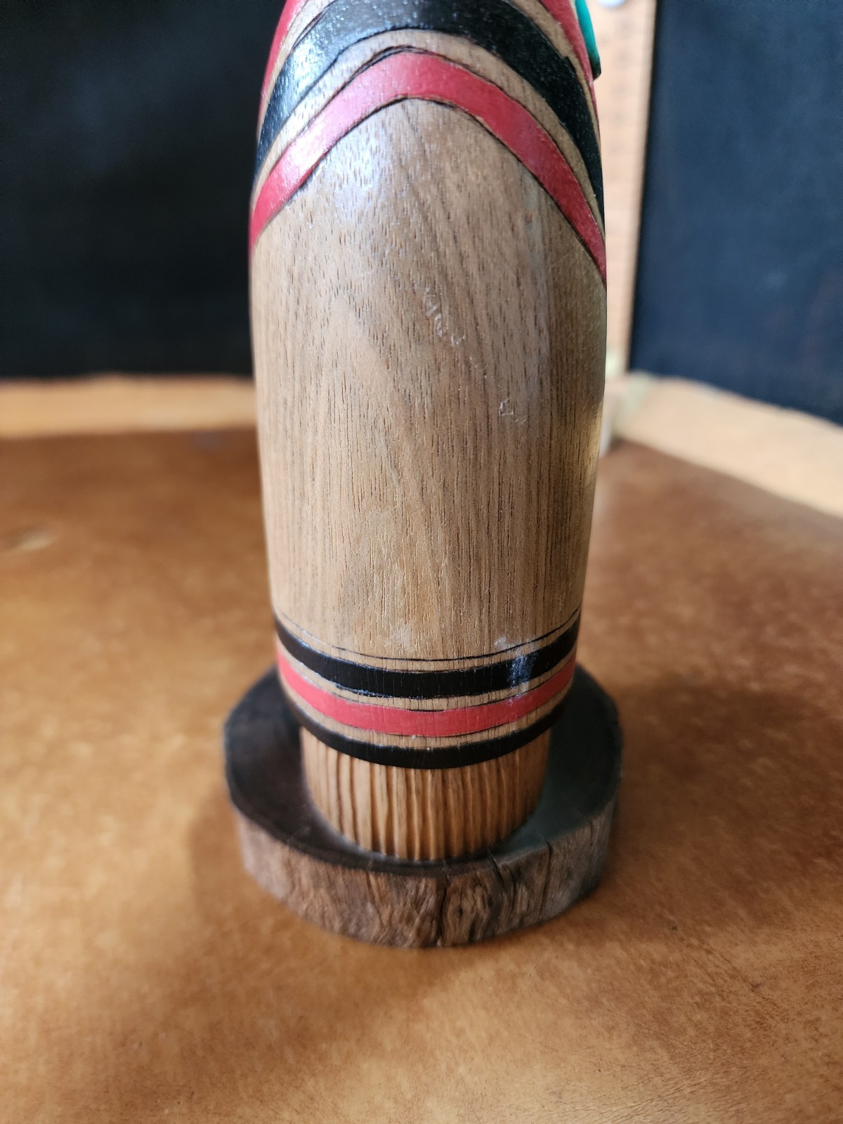 Vtg Native Hopi Hand Carved & Painted Long Hair Maiden Kachina Doll By O. Larson