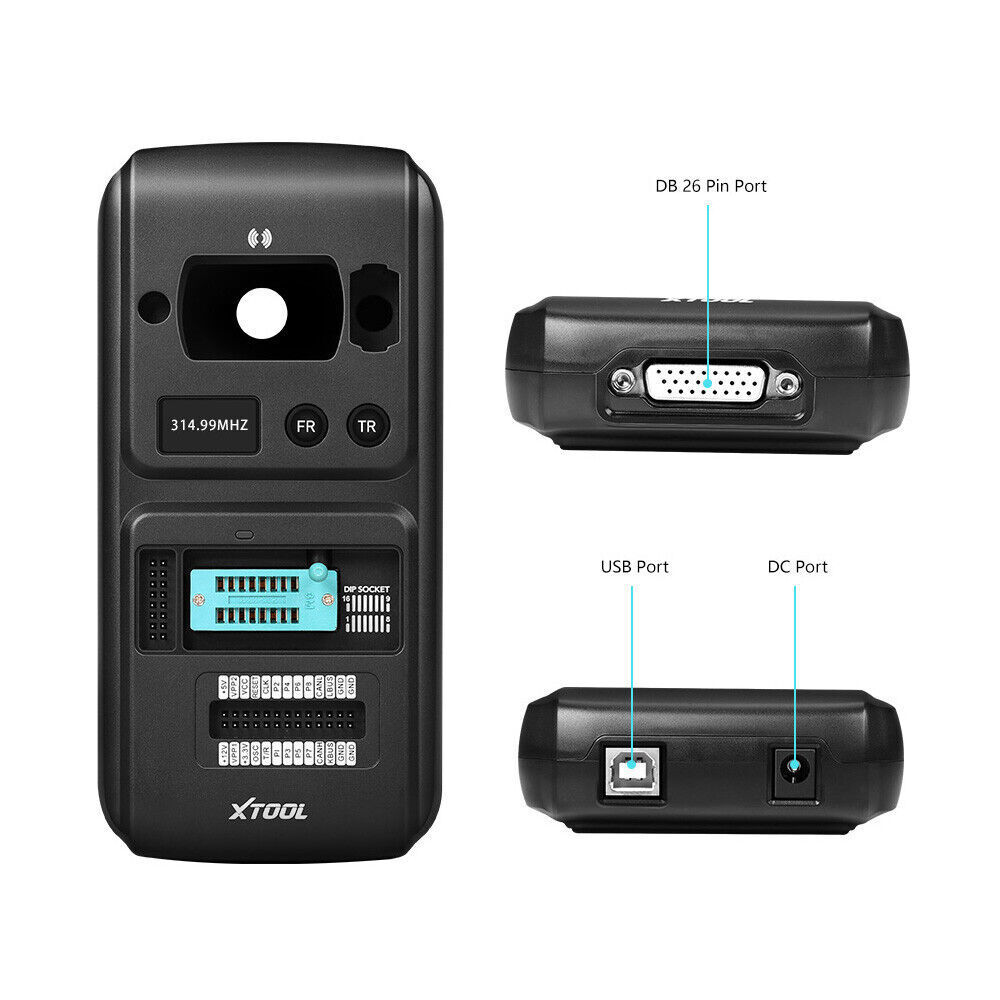 XTOOL USED KC501 Car K^ey Programmer Read Write EEPROM MCU Infrared For Benz