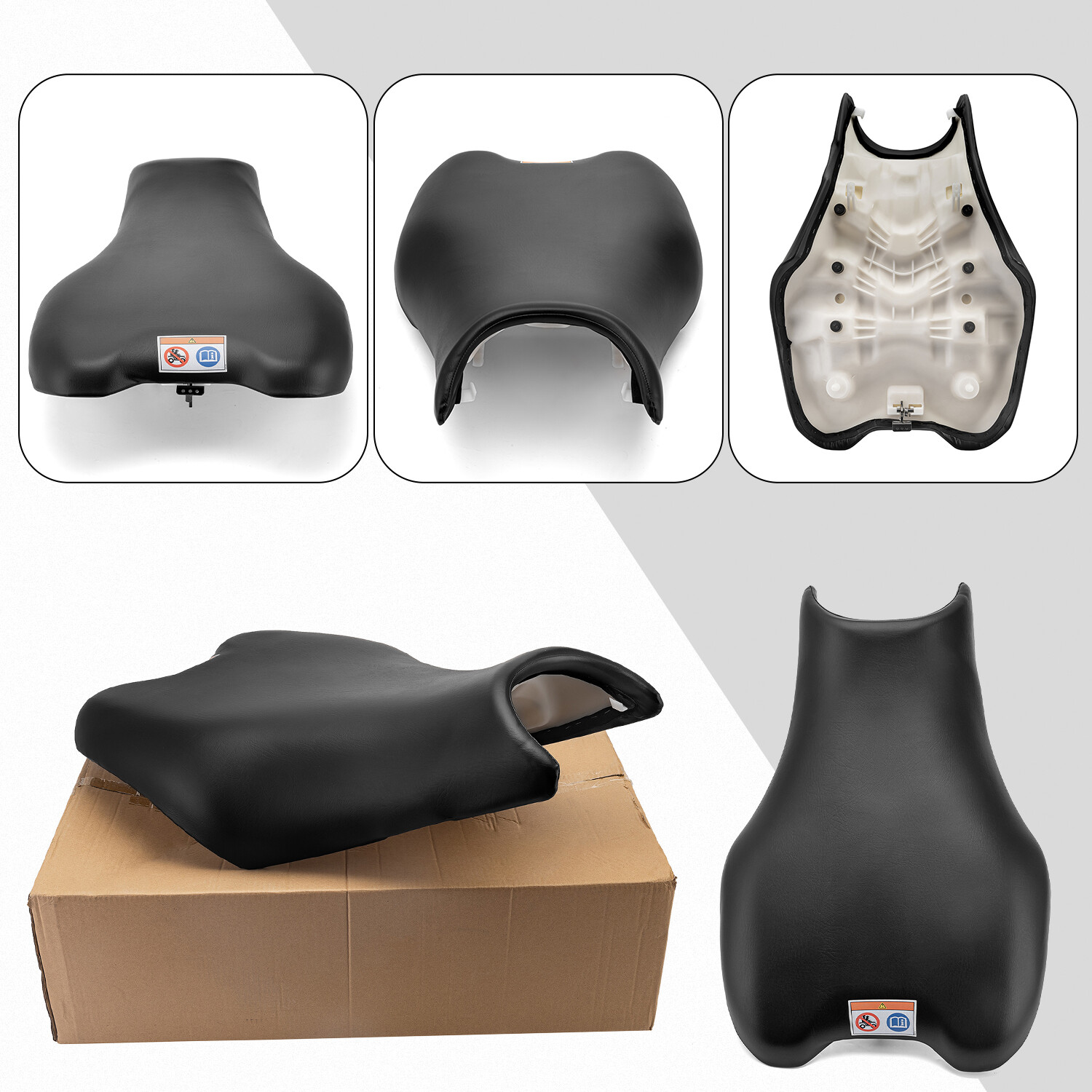 Complete Seat For Honda Rincon 650 TRX650FA TRX650FGA 4x4 2003 2004 2005 Black