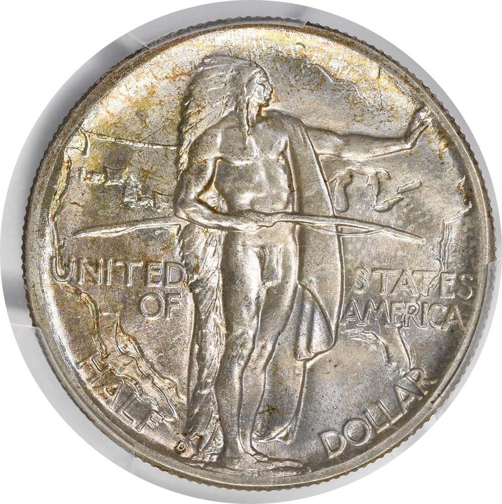 Oregon Commemorative Silver Half Dollar 1938-D MS67 PCGS