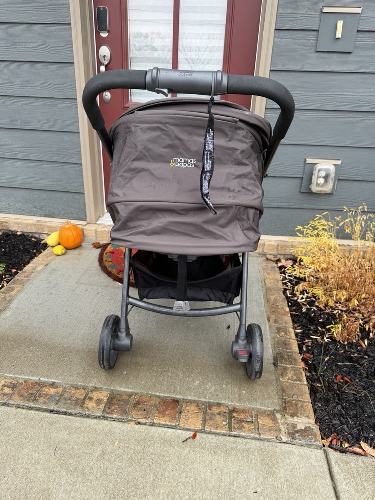 Mamas & Papas Armadillo Stroller - Black - Packable One Arm Fold AMAZING SHAPE