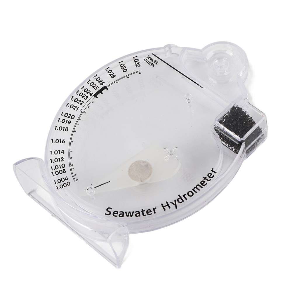 Sea Hydrometer Salinity Specific Gravity Test Saltwater Concentration Aquarium