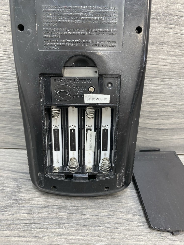 TI-83 Plus Texas Instruments Black Graphing Calculator Tested