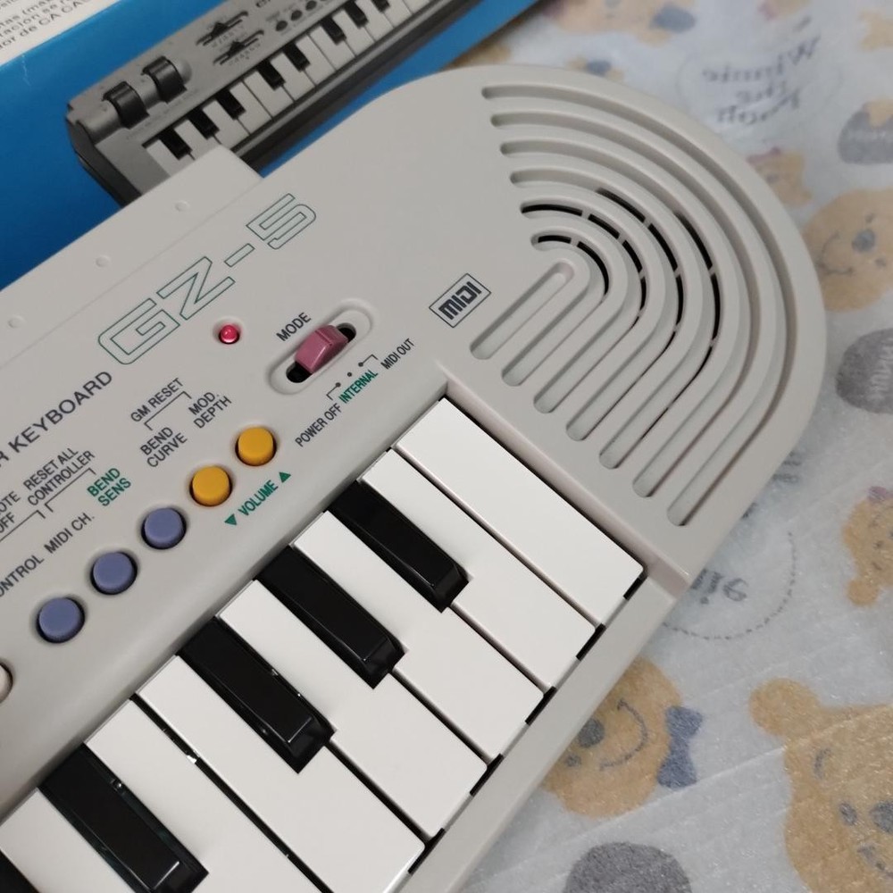 CASIO GZ-5 Mini Digital MIDI Keyboard Controller Built-in Speaker Portable