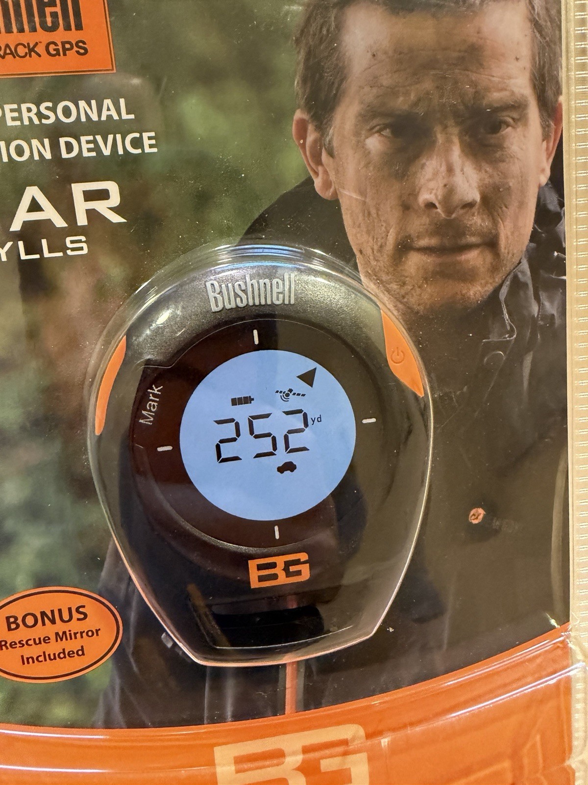 Bushnell BackTrack Simple Personal Navigation Device Bear Grylls Edition NEW HTF