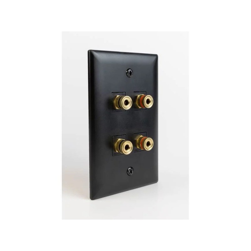 25 Pairs / 50 Pieces Speaker Snap Keystone Binding Posts