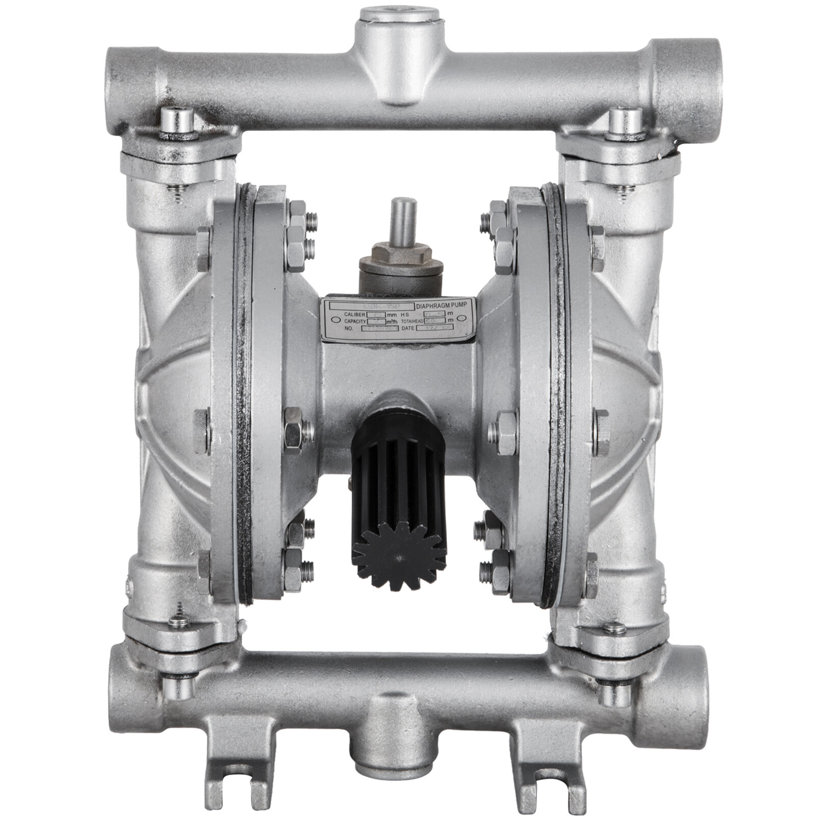 VEVOR 1/2 in Air-Operated Double Diaphragm Pump, 304 Stainless